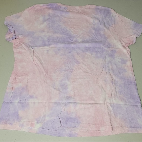 Junk Food Clothing Tie Dye Mushroom Graphic Tee Shirt - Picture 2 of 3